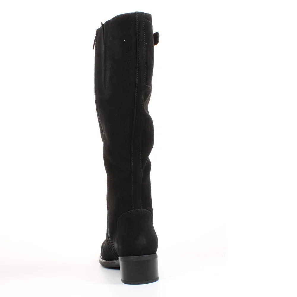 La CANADIENNE Black Suede Knee-High Boots